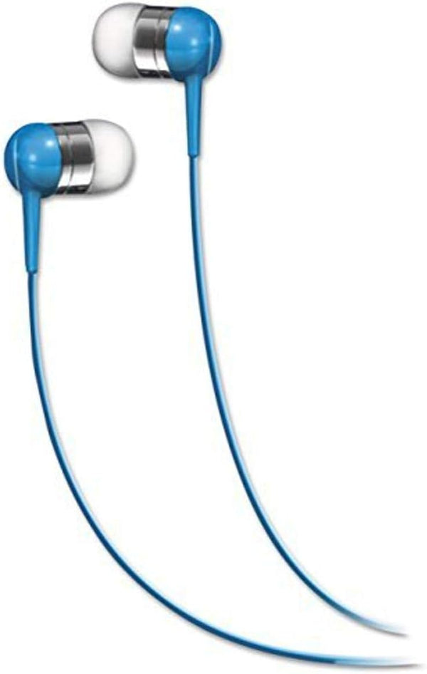 Maxell Stereo Earbud (No Mic) - Blue, 190282