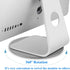 360 Aluminum Rotation Monitor Swivel Base Computer Screen Monitor Turntable Stand Flat Panel TV Rotating Mat for iMac