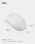 Lenovo 300 Wireless Mouse – PC & Laptop Computer Mouse with 2.4 GHz Nano USB Receiver – Ambidextrous Design – 12 Month