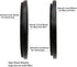 LingoFoto FS2067 95mm to 86mm Metal Step Down Ring Filter Adapter for 95mm Camera Lens & 86mm Filters