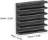 uxcell Electronics Cooler Heatsink for MOS GPU IC Chip, Black 14 x 14 x 4 mm, 10pcs