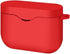 Case Compatible with Sony WF-1000XM3, Shock Drop Proof Soft Silicone Cover, Red