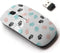 2.4G Wireless Mouse with Cute Pattern Design for All Laptops and Desktops with Nano Receiver - Doodle Dog Paw