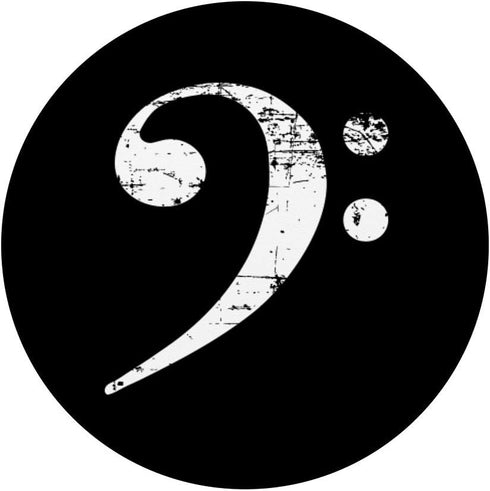 Bass Clef Design PopSockets Swappable PopGrip for Bass Players