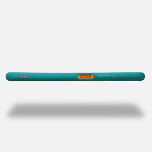 kwmobile Case for Xiaomi Redmi 9T - Soft Slim Protective TPU Silicone Cover, Teal Matte