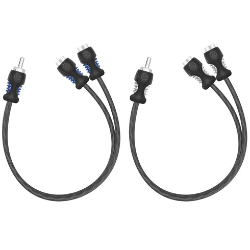 RECOIL A1M2F 99.99% Oxygen Free Copper 1 Male to 2 Female RCA