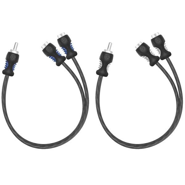 RECOIL A1M2F 99.99% Oxygen Free Copper 1 Male to 2 Female RCA