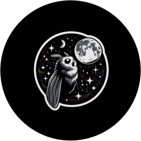 Mothman Funny Mystical Nocturnal Creature PopSockets Standard PopGrip