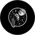 Mothman Funny Mystical Nocturnal Creature PopSockets Standard PopGrip