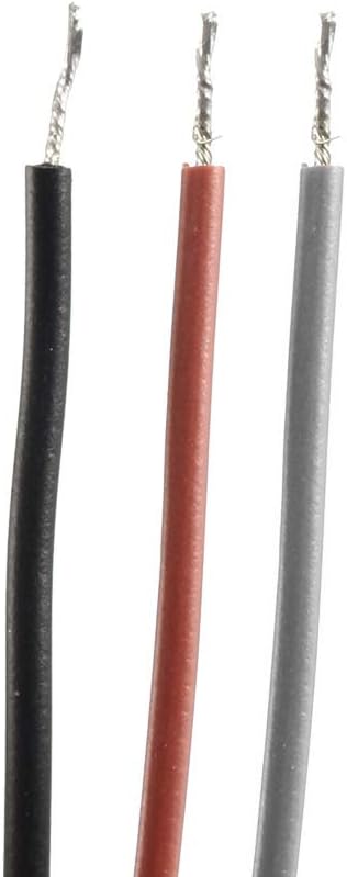 uxcell Rolling Door Contact Magnetic Reed Switch Alarm with 3 Wires for N.O./N.C. Applications MC-58