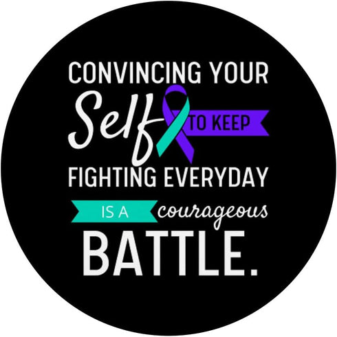 Mental Health Suicide Awareness & Prevention Apparel PopSockets Swappable PopGrip