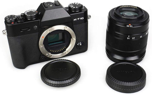 Camera Rear Lens Cap & Body Cap Cover for Fuji Fujifilm X Mount Camera X-T30 X-T20 X-T10 X-E4 X-T4 X-T3 X-PRO3 X-PRO2