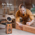Retro Bluetooth Speaker, FM Radio, Wireless Connect, Bass, USB/TF/AUX Player, Portable Rechargeable Vintage Radio for