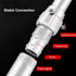 Security Camera Mounting Bracket Extender Pole I-Type, 30-60cm Adjustable Ceiling Mount for CCTV IP Camera