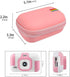 Leayjeen Kids Camera Case Compatible with SUZIYO Kids Digital Selfie Cameras- Easter Birthday Gifts for Girls and Boys Aged 3-9 (Case Only) - Pink