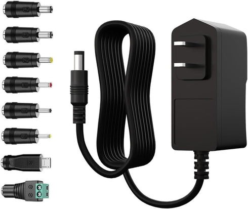ENGFYADSY 6V 1A DC Power Supply Adapter AC 100-240V to DC 6 Volt