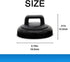 (Pack 10, Mag Daddy Magnetic Cable Tie Mount - Small of Black)