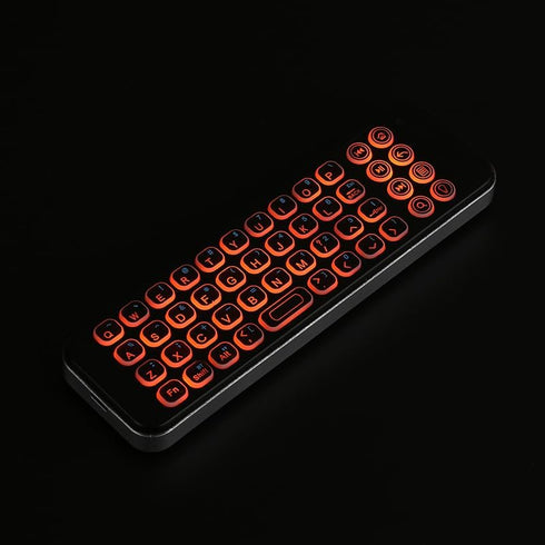 iPazzPort Mini Bluetooth Keyboard, QWERTY Handheld Backlit Wireless Keypad for AMZ Fire TV Stick 4K Max