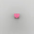Handmade Cute Keycaps, Compatible with Cherry MX Switches Mechanical Keyboard, Pink PBT Keycap, Artisan ESC OEM Profile
