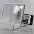 WOEIFGV 3D Enlarged Screen Phone Stand Bracket Screen Amplifier Screen Video Magnifier for Smartphone