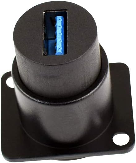 Toronce USB3.0 D Series Panel-Mount Connector - D-USB-3.0 Pass Through Connector