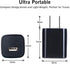 Fast Charger Block, Single Port USB Wall Plug for Phone, 15 Charging Cubes, Compatible with iPhone and Samsung