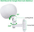 2Pack Adjustable Security Wall Mount Bracket for Google Nest Cam Outdoor/Indoor, Perfect View Angle - White
