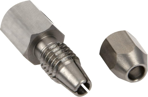 2Pack (5mm 4mm) Vgoohobby CNC Stainless Steel RC Flex Collet Coupler Flexible Coupling Motor Shaft Locker for DIY RC