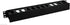 Raising Electronics 1U Horizontal Rack Mount Cable Management Unit with Panel, Plastic 19" Rack Mount