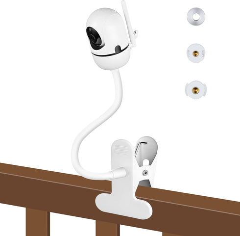 GAHOGA Baby Monitor Clip Mount for HelloBaby HB6550/HB6560/HB6148/HB6240//HB66/HB6339, ANMEATE SM935E Adjustable Clamp Baby
