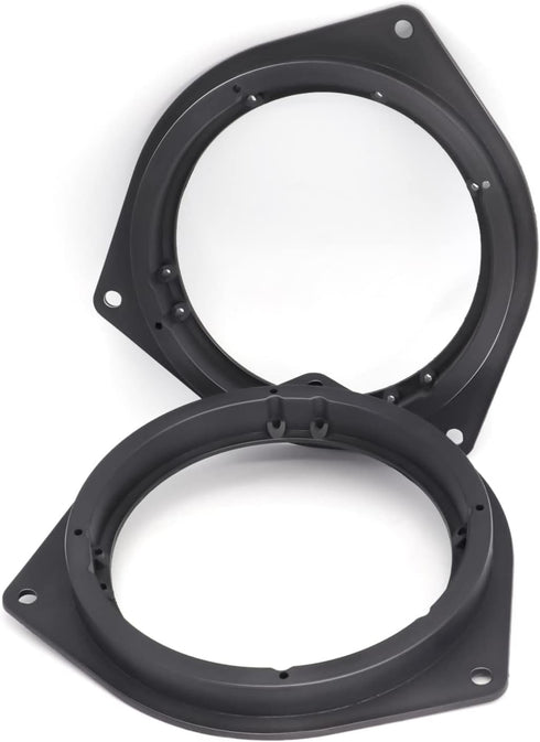 6.5" Aftermarket Plastic Black Speaker Adapter for Toyota Avalon, Corolla, Highlander, Prius, RAV, Solara, Tacoma, Venza
