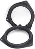 6.5" Aftermarket Plastic Black Speaker Adapter for Toyota Avalon, Corolla, Highlander, Prius, RAV, Solara, Tacoma, Venza