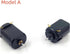 HHBL8I 16mm/20mm 12V 18V 24V Mini Electric Motor DC High Speed NdFeB Magnetic Engine Dual Shaft DIY RC Rail Train Toy