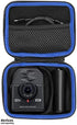 GETGEAR Case for Zoom Q2n-4K Handy Video Recorder - Organizer for Q2n-4k/H2n and Tripod (Black)