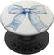 Watercolor Bow || Coquette || Aesthetic Baby Blue Bow PopSockets Standard PopGrip