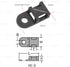 120 Set Cable Zip Tie Mounts Kit, Black 6" Zip Ties, Cable Tie Base and Tapping Screw