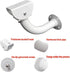 USIDAER Surveillance Security Camera Mount Bracket, Adjustable Universal Camera Wall Mounting Bracket for CCTV Security Cameras/IP Cameras/Dome Camera with J Shape Mount (1 pack)