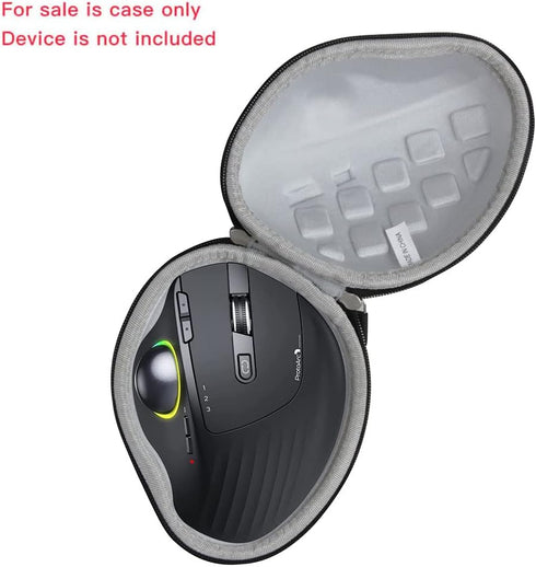 Hermitshell Hard Travel Case for RGB Wireless Trackball Mouse ProtoArc EM01 2.4G Bluetooth Ergonomic Rechargeable Rollerball Mice