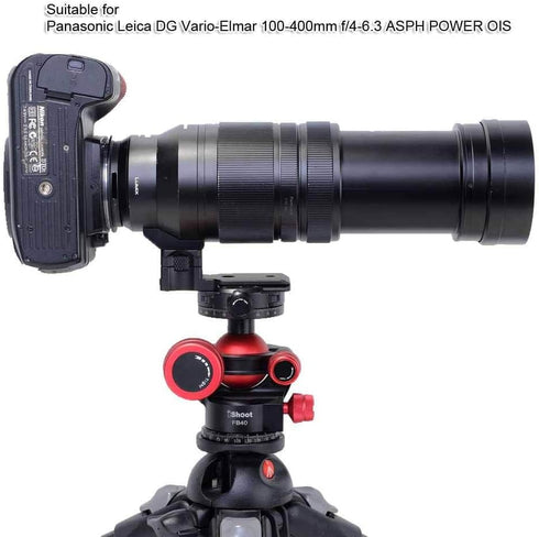 Lens Collar Stand Replacement Foot, Tripod Mount Ring Base for Panasonic Leica DG Vario-Elmar 100-400mm