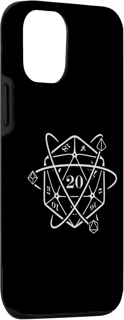 iPhone 13 Pro Case: Roleplaying Games TTRPG D20 Dice for Men, Women, Kids