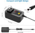 SHNITPWR 30W Universal Power Supply, Adjustable AC/DC Adapter, 3V to 12V, 100V-240V AC to DC Converter with 14 Tips
