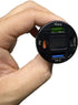 66W Car Charger, 4-Port Cigarette Lighter USB Charger, 2 * USB 2.4 + PD + Type C Adapter with Voltmeter, Compatible