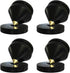 4Pcs Speaker Isolation Spikes Floor Protectors Shockproof Speaker Isolation Spikes with Base