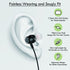 USB Earbuds with 8.2FT Extra Long Cord, in-Ear USB Headphone with Mic for Laptop, Desktop PC, Chromebook,