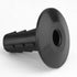 Skywalker Single Feed-Through Cable Bushings, Black, 100 Pieces
