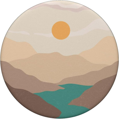 PopSockets Standard PopGrip Mountains Landscape Boho
