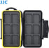 JJC MC-SD12 Water-Resistant Memory Card Holder for 12 SD Cards (Black)