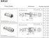3.28 ft GX12 4 Pin Male to Female Head Aviation Cordset, GX12 4Pins Connector Electrical Cable for Ships 22AWG