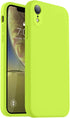 Vooii iPhone XR Case, Upgraded Liquid Silicone with Square Edges, Camera Protection, Soft Anti-Scratch Microfiber