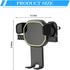 SWPHRT 360 Car Phone Holder, Rotatable Stable Vehicle Air Vent Mobile Phone Mount with Hook Clip, Hands-Free Automotive